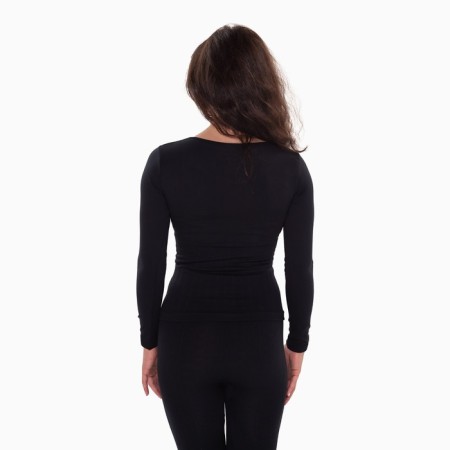 Female thermal underwear (longshit), black color, size 42-44 (s)-3