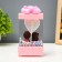 Nightlight "Fighting couple" LED from batteries 3haa pink 8x8x15.5 cm Risalux