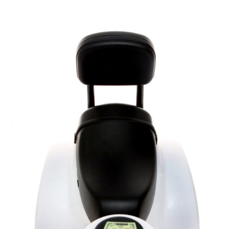 Vespa PX electric motorcycle, white color-7