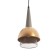 Lakki lamp 1x40W E27Sero /gold 18x18x35 (135) cm