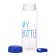 Water bottle, 500 ml, My Bottle, 19.5 x 6 cm, Czech in the kit, blue