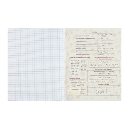Subject note Calligrata Top "sneakers", 48 sheets in the algebra cage, reference material, cardboard cover, glossy lamination, offset unit-3