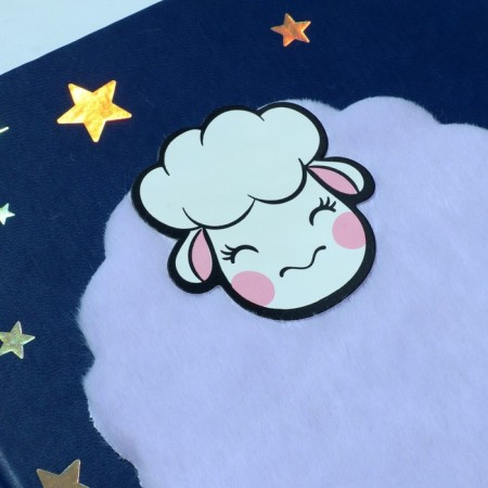 Universal diary for grade 1-11 Fluffy Sheep, hard cover, artificial leather, lies, 80 g/m2-2