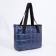 Zipper bag with lightning, blue color