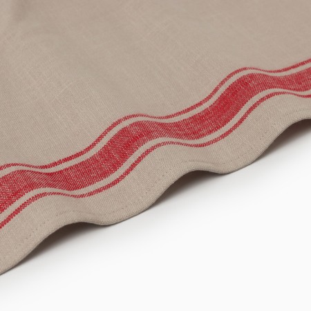 The towel Ethel "Stripes", col. red, 50x70 cm, 100% HL-2