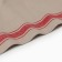 The towel Ethel "Stripes", col. red, 50x70 cm, 100% HL