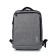 Youth backpack, synthetic fabric, 300x405x130 cm, gray