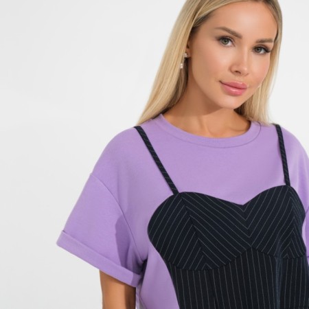 Women's T -shirt "What I want, then I do", size 46-2