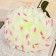 Artificial flowers "Royal geranium" 16x60 cm, yellow-pink