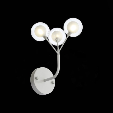 Sconces st. SL376.501.03. Demele. 3x2 W, G4 LED, 350 LM, 15x20 cm, white color-3