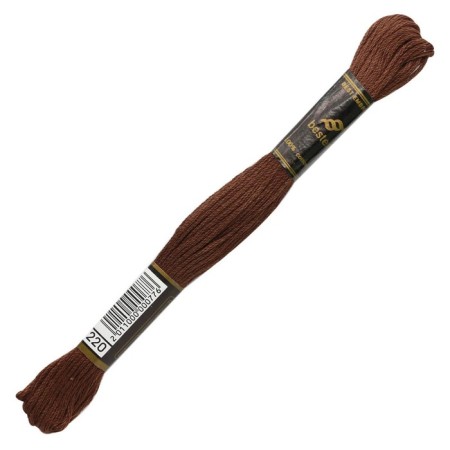 Bestex muline threads (220), 24 pcs. packaged