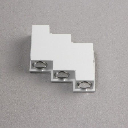 Facade lamp "Ray", FSD-011, 6 W, 3000K, 3 rays, IP65, 220 V, metal, white-4