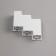 Facade lamp "Ray", FSD-011, 6 W, 3000K, 3 rays, IP65, 220 V, metal, white