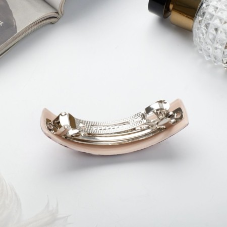 Hair clip "Wanda" leaflets, 9 cm, mix-1