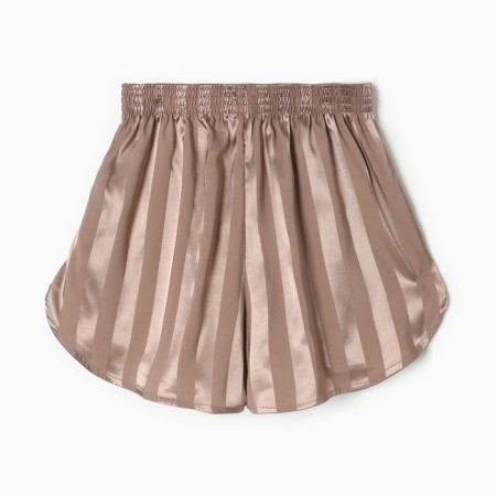 Women's shorts KAFTAN SILK "strip" size 44-46, powder-7