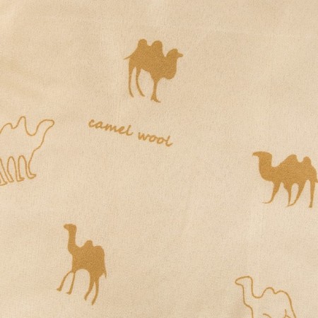 Camel Wool Camel 220x205 cm, polyester fiber 200 g/m, PE 100%-2