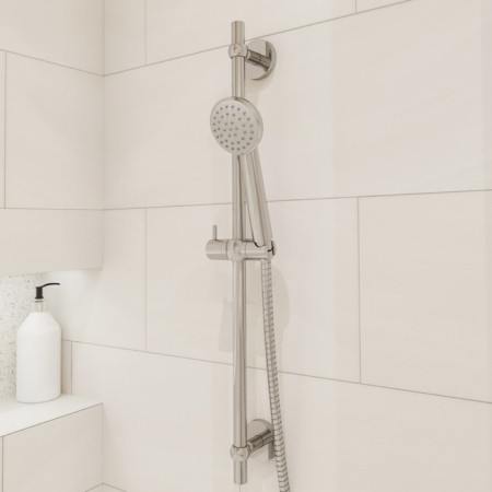 Shower stand Milardo niagara nia6500m17, 76x104x654 mm, stainless steel, chrome-2