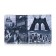 Card cover, white/gray color