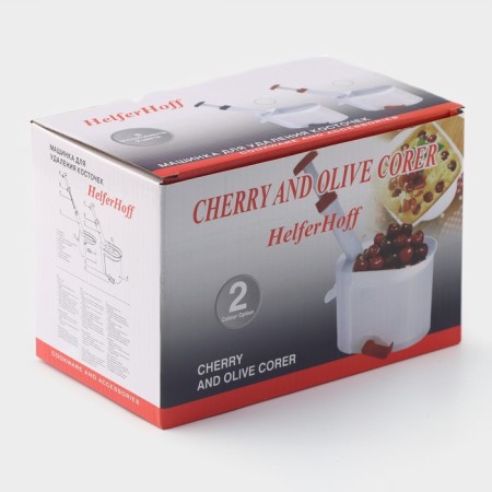 A machine for removing bones from the cherry of the Vishniye Garden, a container 450 ml, white color-8