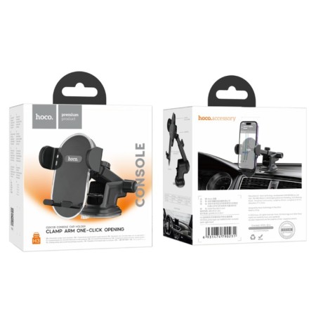 Hoco H3 car holder, for 4.5-7 inches, black-5