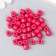 Beads for creativity plastic cylinder "Fuchsia" mix set 20 grams 0.6x0.6x0.5 cm