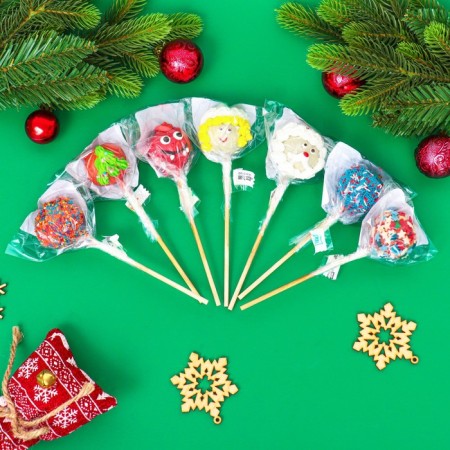 Cake Pops "New Year's Assorted", 30 g, mix-1