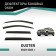 Defly window deflectors for Renault Duster, 2010-2021