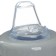 Drunker - children's impotion with soft nose "Graving More", 270 ml., With handles, color gray color