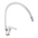 ACCOONA A4819G kitchen mixer, single -leaf, silicone spout, brass, white/chrome