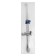 Shower stand zein h02, with a holder, curved, chrome