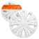 Wheel caps 13 "Lyon", Bely, Carbon, 2 pcs Airline AWCC-13-03
