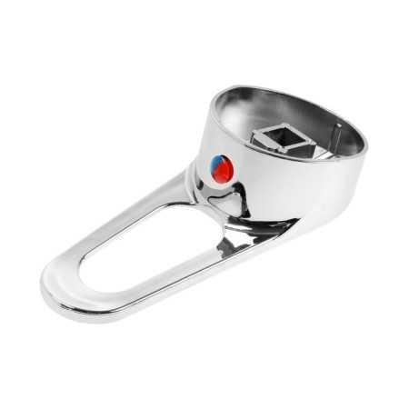 Zein mixer pen, under a 40 mm cartridge, plastic, chrome-2