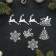 Set of New Year's posters "Rozhdestvensky", 8 items