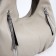 Lurch bag with a zipper, 3 outer pockets, color gray color