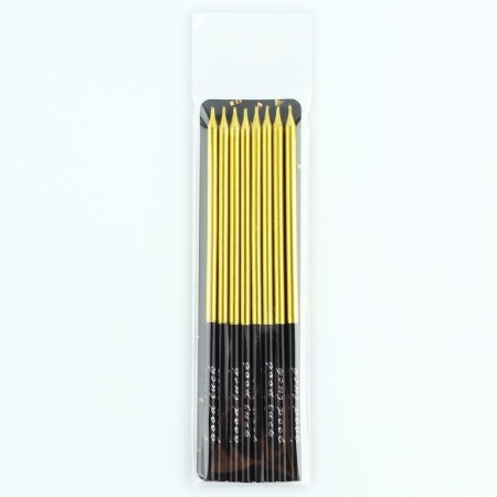 Candles for the cake "On your special day", gold, 8 pcs.-4