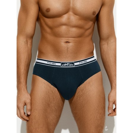 Men's slips Omsa 1224, size 44, color Blu Scuro