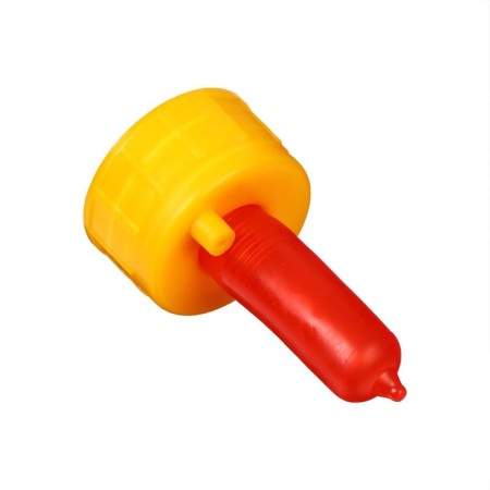 Nipple for a bottle for feeding livestock, plastic, Greengo-4