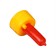 Nipple for a bottle for feeding livestock, plastic, Greengo