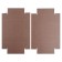 Box the team without printing a lid is a brown without a window 18 x 15 x 5 cm