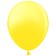 Latex ball 12 ", pastel, set 100 pcs., Yellow color