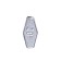 Cargo yugana, flat rhombus, sliding, 20 g