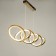 Lamp with DDD "Jasper" LED 80W 3000-6000k gold 105x25x24.5-124 cm