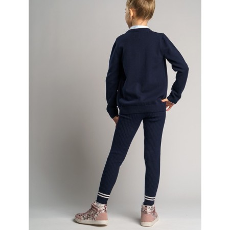 Вязаные рейтузы для девочки, рост 140 см-1