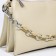 Cross-Bodi Bag on a zipper, beige color