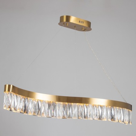 Luer with DPD "Boges" LED 132W 3000-6000K gold 98x14x5 cm Bayerlux-1