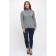 Women's turtleneck, size 46, gray color