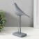 Souvenir Polystone "Bird - Long legs" gray 22x15 cm