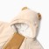 The envelope is insulated for newborns, Latte color, height 62 cm