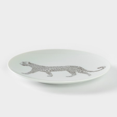 Porcelain plate "Safari. Leopard ", D = 20 cm-1