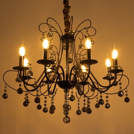 Madera chandelier 8he14 40w is black 72x72x100 cm-3